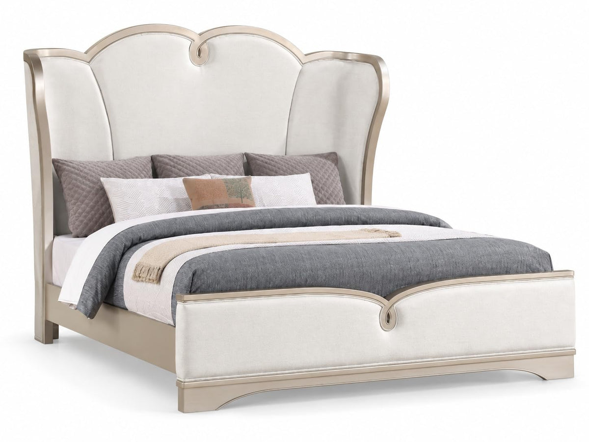Rose Champagne Bed Frame — Queen & King — product view 3