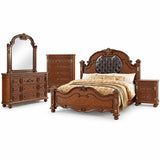Destiny Cherry Bedroom Set — Queen & King — product view 7