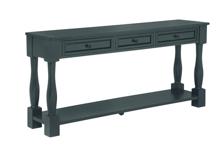 Delphina 63" Rectangular Transitional Console Table -Deep Sea Dive