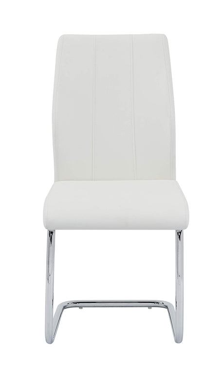 Barton Modern Dining Chairs - side view