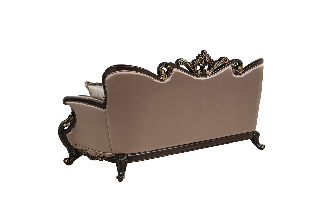 Tlerra Victorian Classic Living Room Sofa - detail view