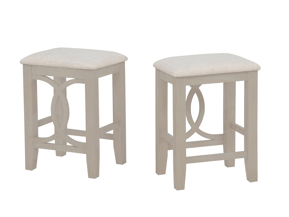 Dappelle 57" 3-Piece Pub Dining Set - back view