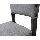 Transitional Upholstered Dining Chair - side view