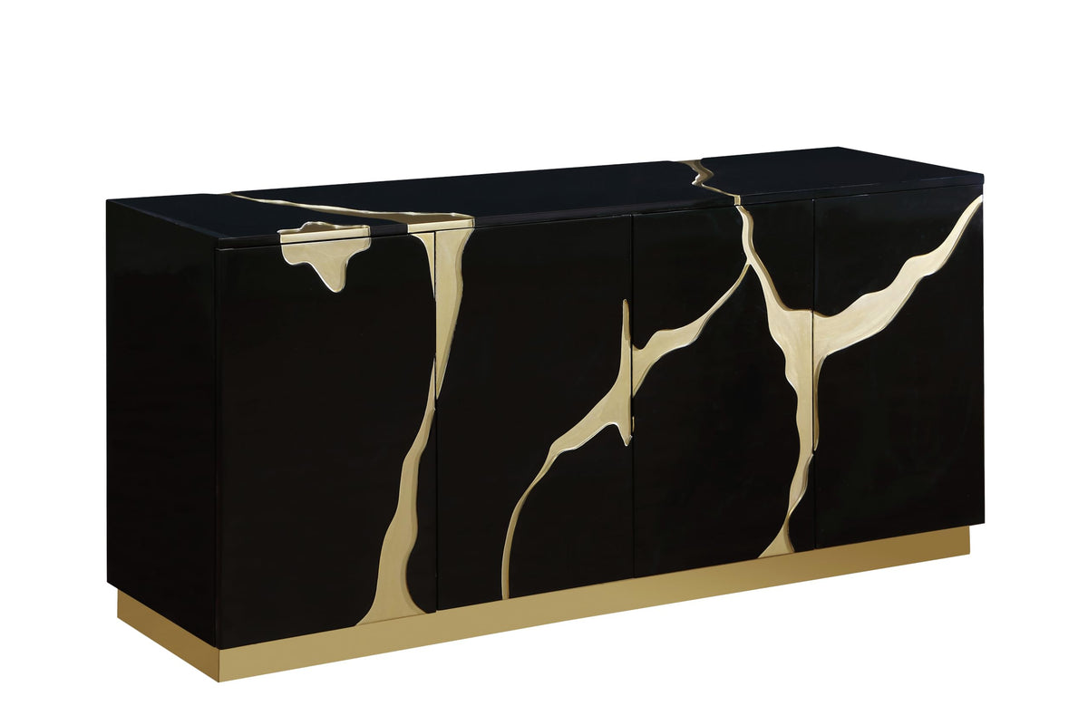 Taylor 66" High Gloss Lacquer Sideboard