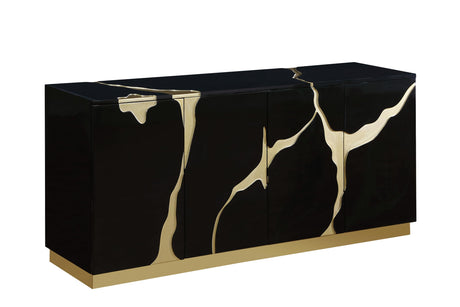 Taylor 66" High Gloss Lacquer Sideboard