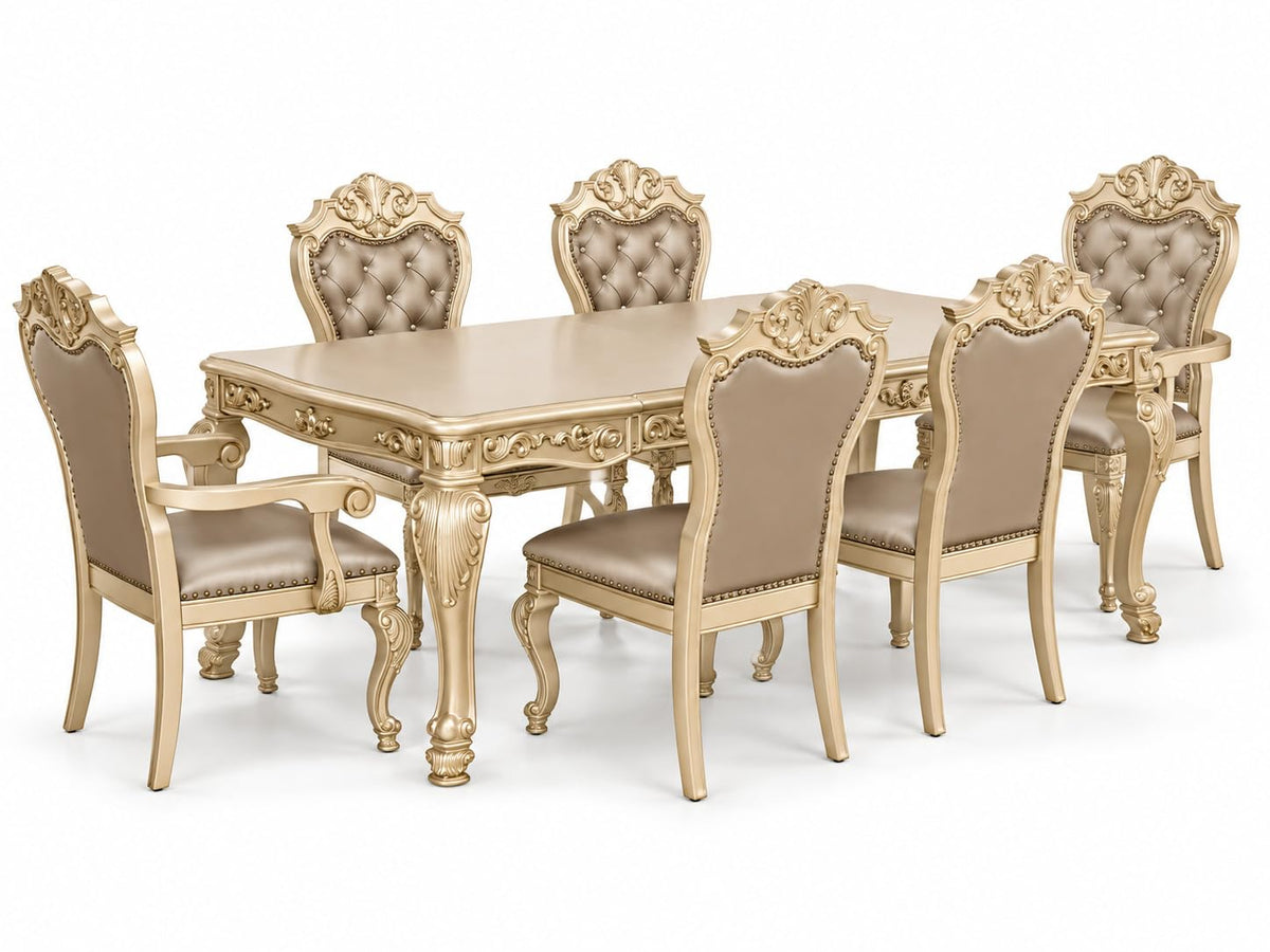 Miranda Gold 7/9-Piece Dining Set — product view 2