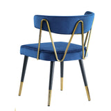 Antoine Glam Upholstered Dining Chair - room setting