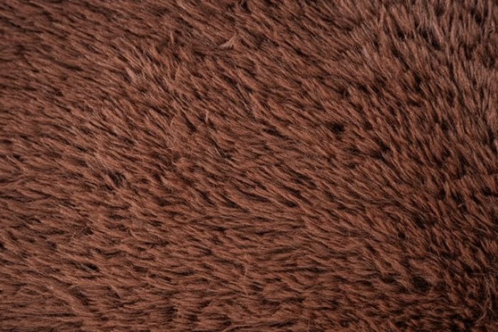 Vander Boneless Barrel Accent Chair in Cedar Brown Faux Fur – view 6