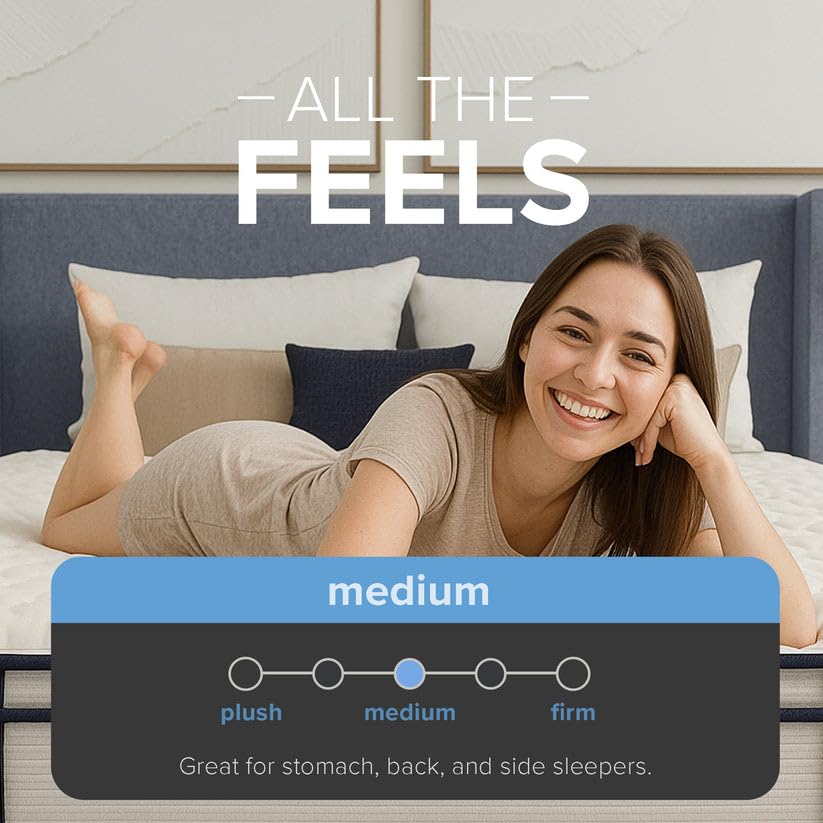 12" Sofinity Hybrid Medium-Firm Mattress with Edge Support – image 6