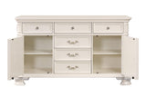 Victoria Pearl White 7/9-Piece Dining Set — product view 12