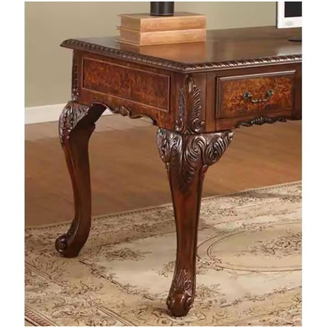 Chester 60" Rectangular Traditional Wood Executive Office Desk - room setting
