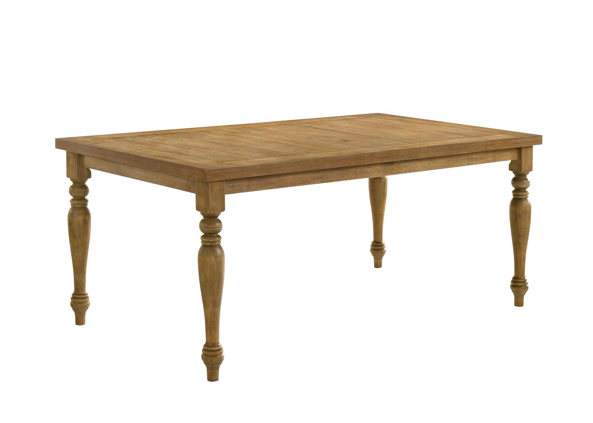 Huntington 72" Transitional Rectangle Dining Table