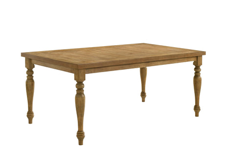 Huntington 72" Transitional Rectangle Dining Table