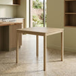 Corondo 38.5" Mid-Century Modern Square Counter Height Table - front view