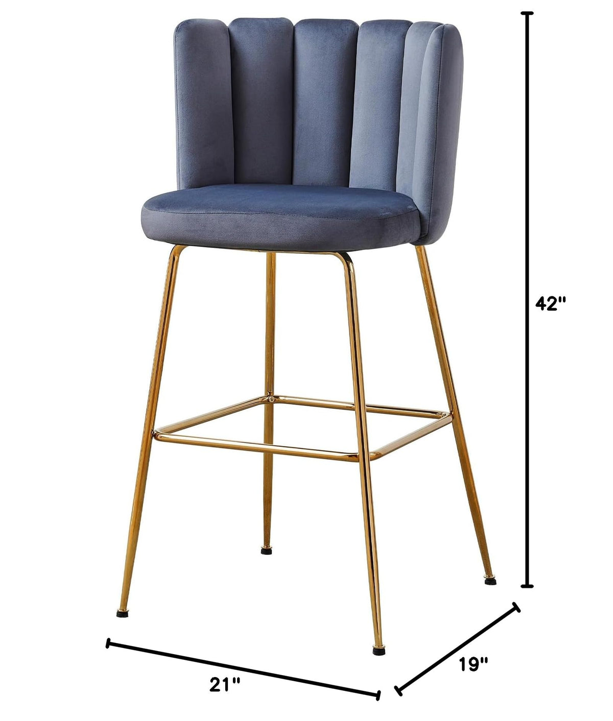 Nolan Bar Stool - side view
