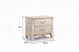 Sonia Champagne Wood Nightstand — product view 4