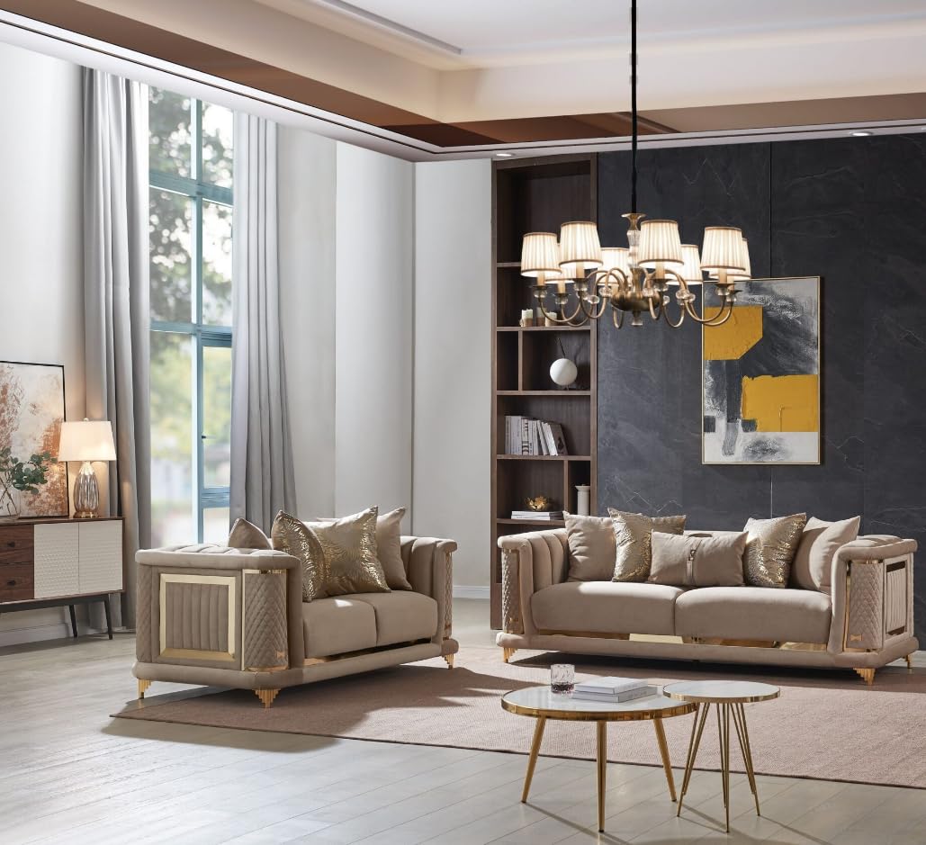 Kate Mauve Sofa & Loveseat Set — collection view; check selected pieces