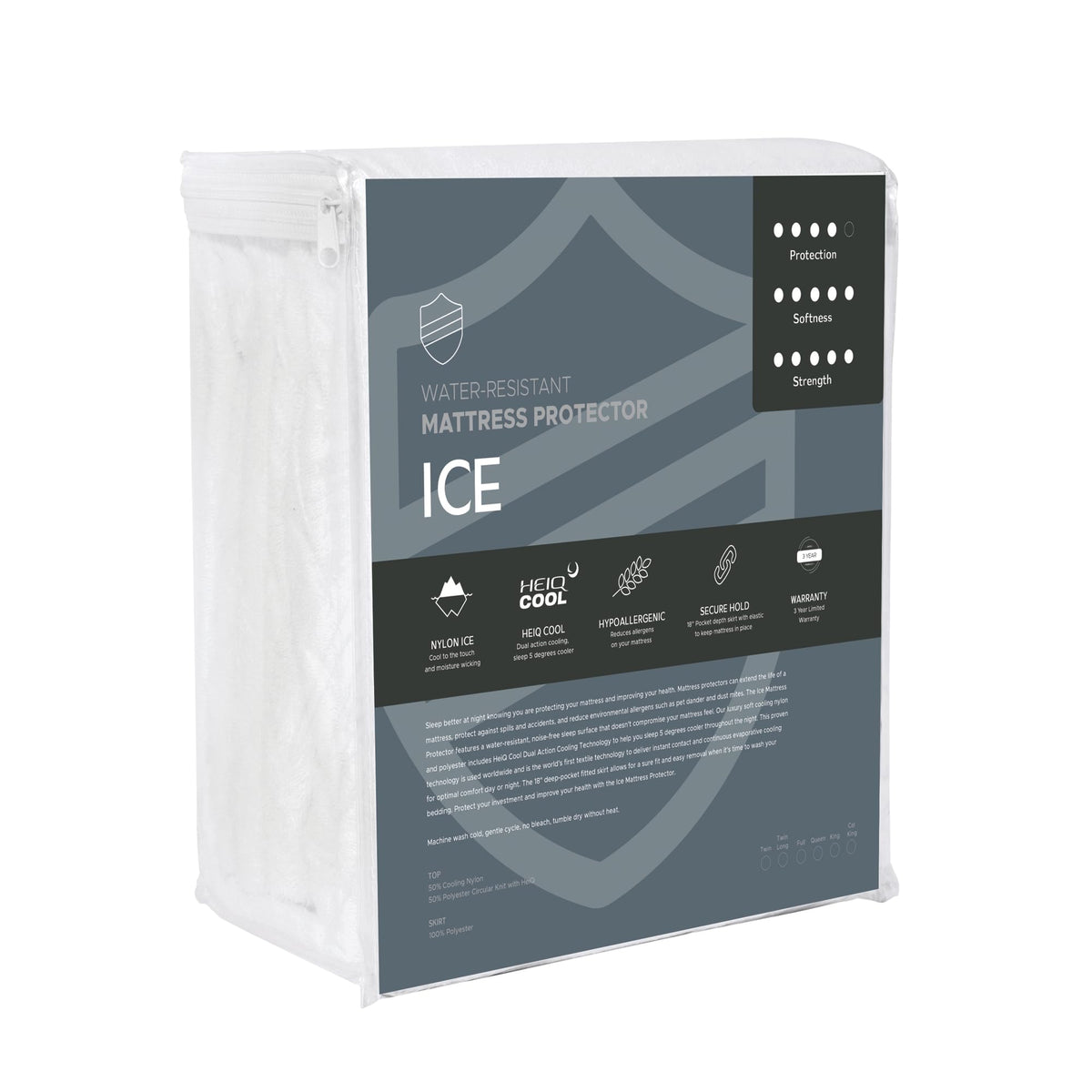 Ice Cooling Waterproof Mattress Protector – image 3