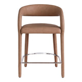 Conan Counter Stool in Brown - detail view