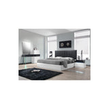 Ireland Platform Modern Bed, Queen - front view