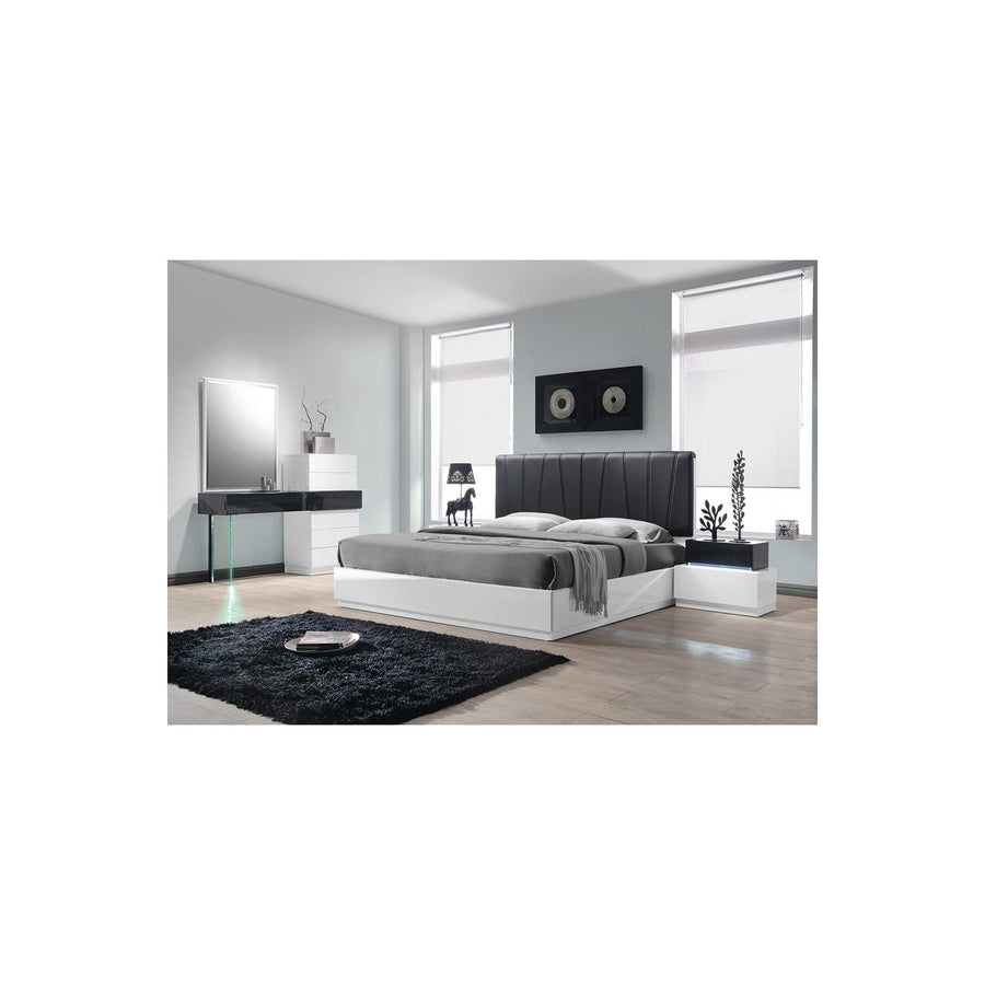 Ireland Platform Modern Bed, Queen