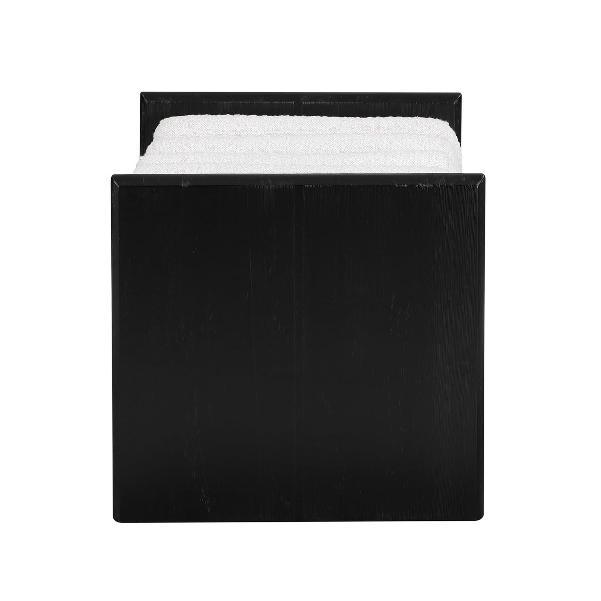 Torbjorn 32" Bench in Black - angle view