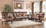 Phoenix Cherry Sofa & Loveseat Set — product view 4