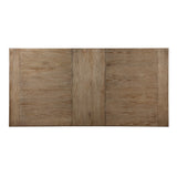 Nathaniel Extendable Trestle Dining Table & Wine Rack Server in Maple