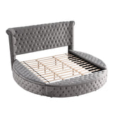 Upholstered Velvet Bed