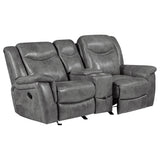 Conrad Reclining Sofa, Glider Loveseat & Recliner – View 21