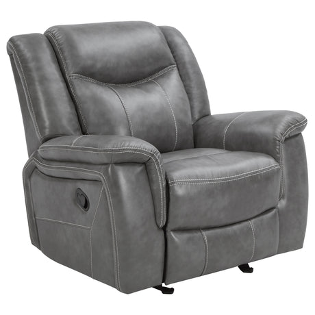 Conrad Reclining Sofa, Glider Loveseat & Recliner - Glider Recliner