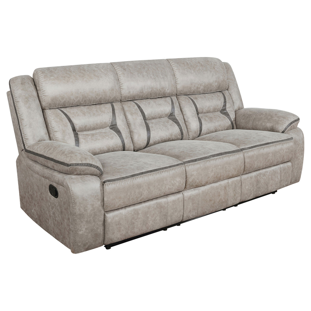 Greer Reclining Sofa, Glider Loveseat & Swivel Glider Recliner - Reclining Sofa