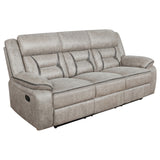 Greer Reclining Sofa, Glider Loveseat & Swivel Glider Recliner - Reclining Sofa