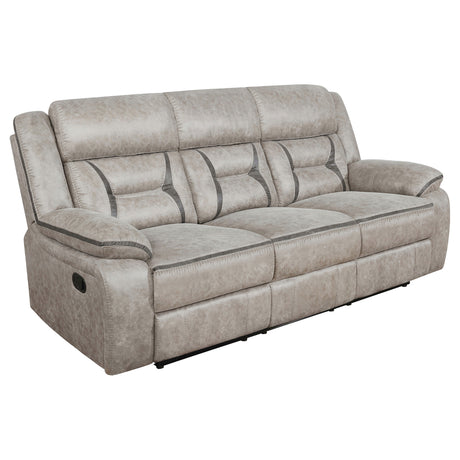 Greer Reclining Sofa, Glider Loveseat & Swivel Glider Recliner - Reclining Sofa