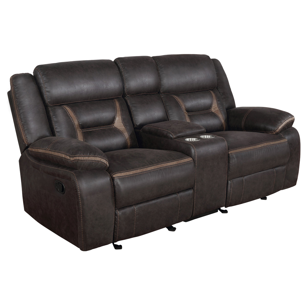 Greer Reclining Sofa, Glider Loveseat & Swivel Recliner - Reclining Glider Loveseat