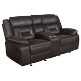 Greer Reclining Sofa, Glider Loveseat & Swivel Recliner - Reclining Glider Loveseat