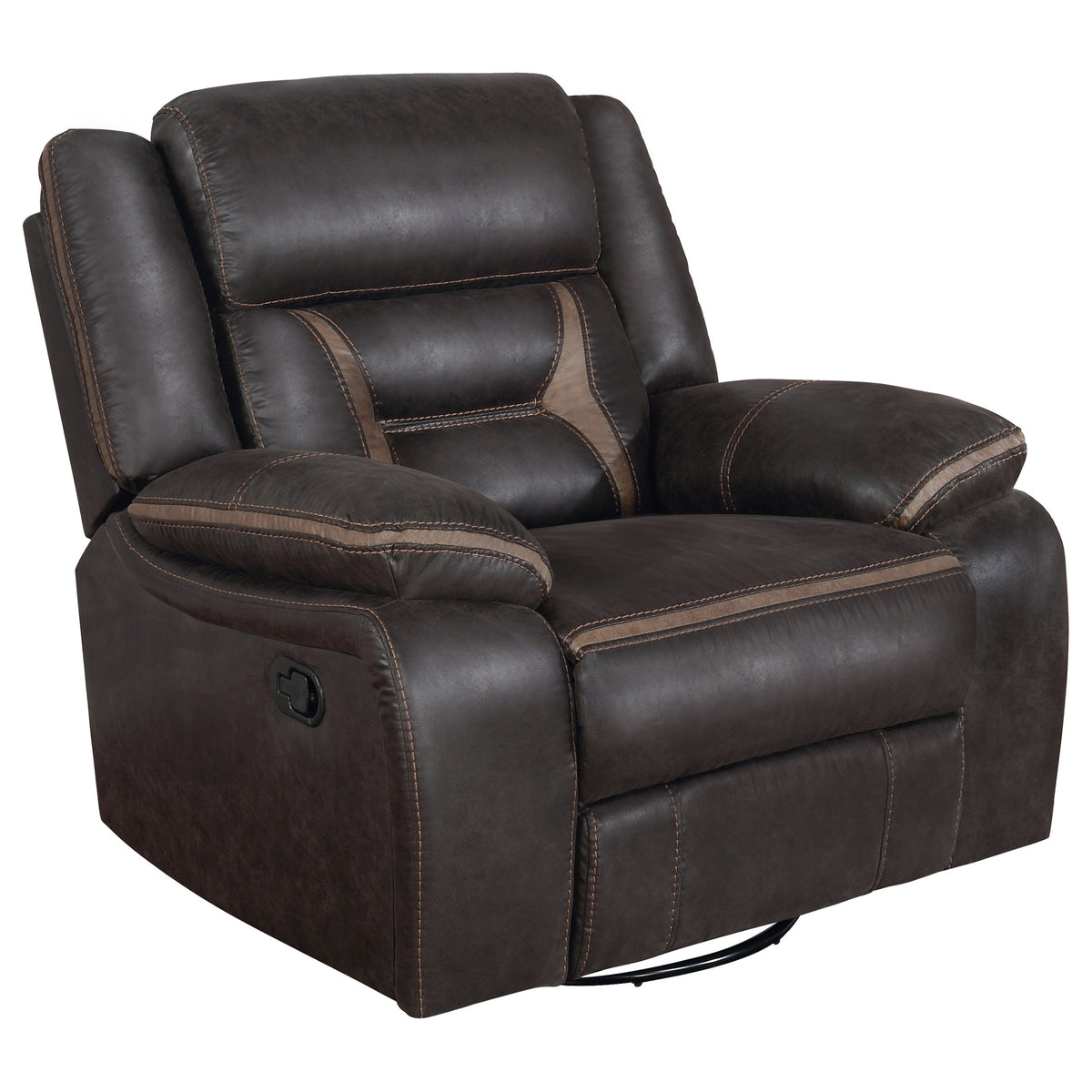 Greer Reclining Sofa, Glider Loveseat & Swivel Recliner - Swivel Glider Recliner