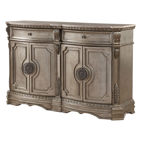 Northville Double Pedestal Dining Table & Server