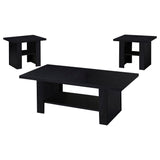 Rodez 3-Piece Coffee Table Set with Lower Shelf