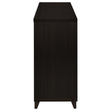 Lewes 60" TV Stand & 4-Piece Entertainment Center - Glass Doors & Media Towers in Cappuccino – view 10