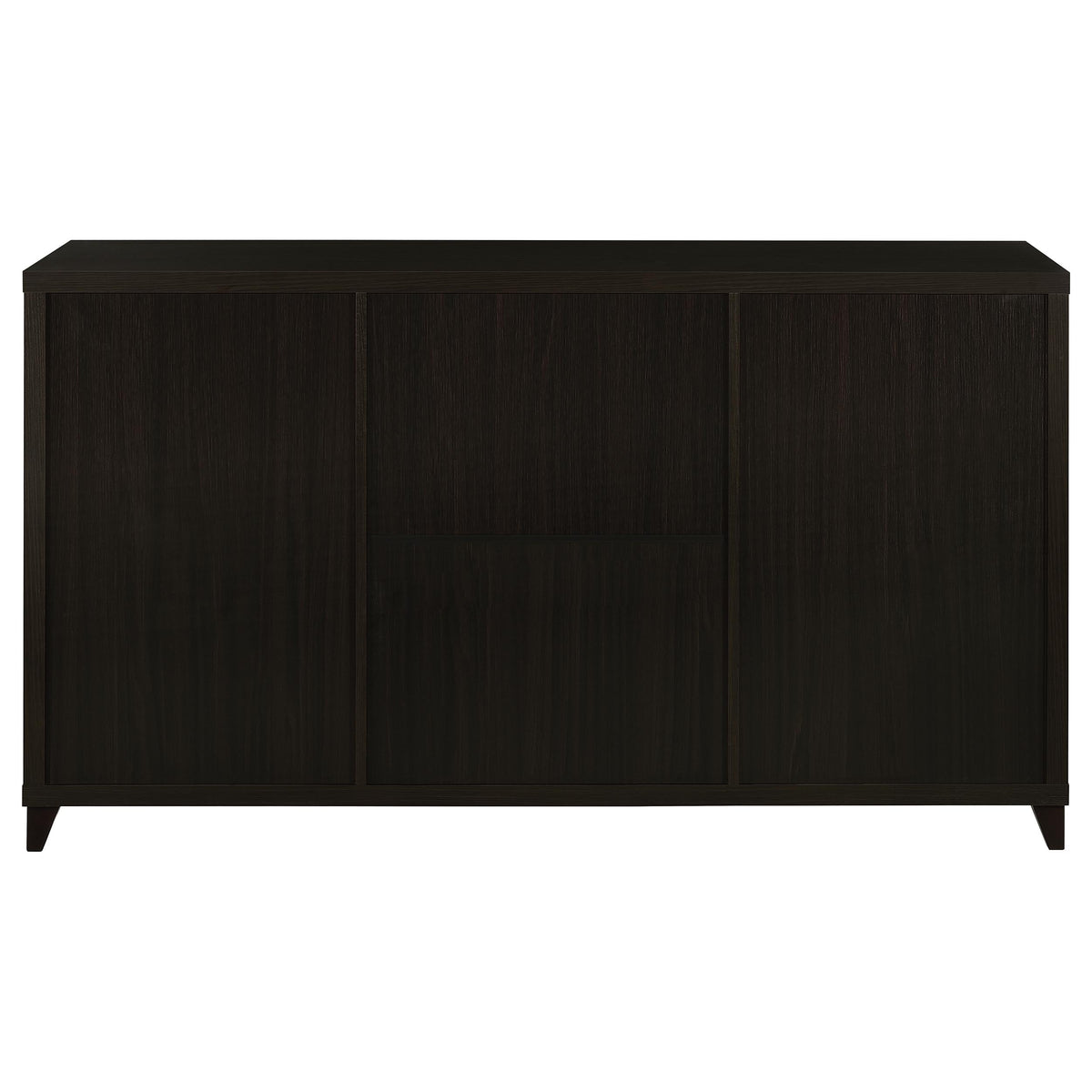 Lewes 60" TV Stand & 4-Piece Entertainment Center - Glass Doors & Media Towers in Cappuccino – view 12
