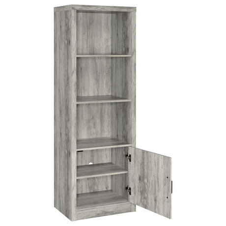 Burke 59" TV Stand & Entertainment Center with Media Towers - Grey Driftwood, Fits TVs up to 65" – view 12