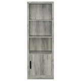 Burke 59" TV Stand & Entertainment Center with Media Towers - Grey Driftwood, Fits TVs up to 65" – view 13