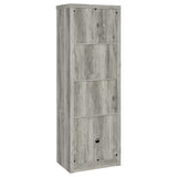 Burke 59" TV Stand & Entertainment Center with Media Towers - Grey Driftwood, Fits TVs up to 65" – view 15