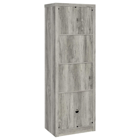 Burke 59" TV Stand & Entertainment Center with Media Towers - Grey Driftwood, Fits TVs up to 65" – view 15
