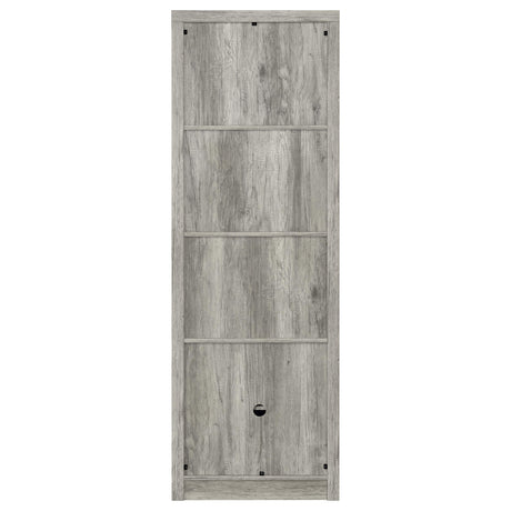 Burke 59" TV Stand & Entertainment Center with Media Towers - Grey Driftwood, Fits TVs up to 65" – view 16