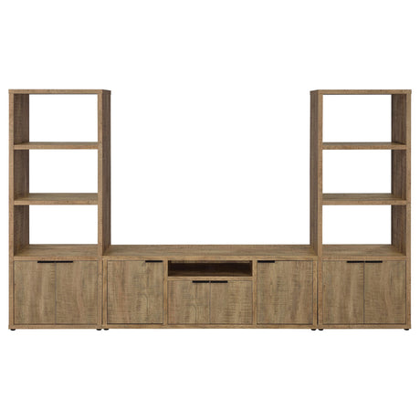 Tabby 60" TV Stand & Entertainment Center with Media Towers - Farmhouse Mango Finish – view 4