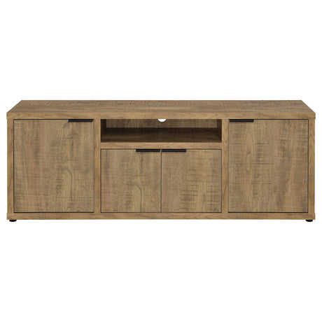 Tabby 60" TV Stand & Entertainment Center with Media Towers - Farmhouse Mango Finish – view 7