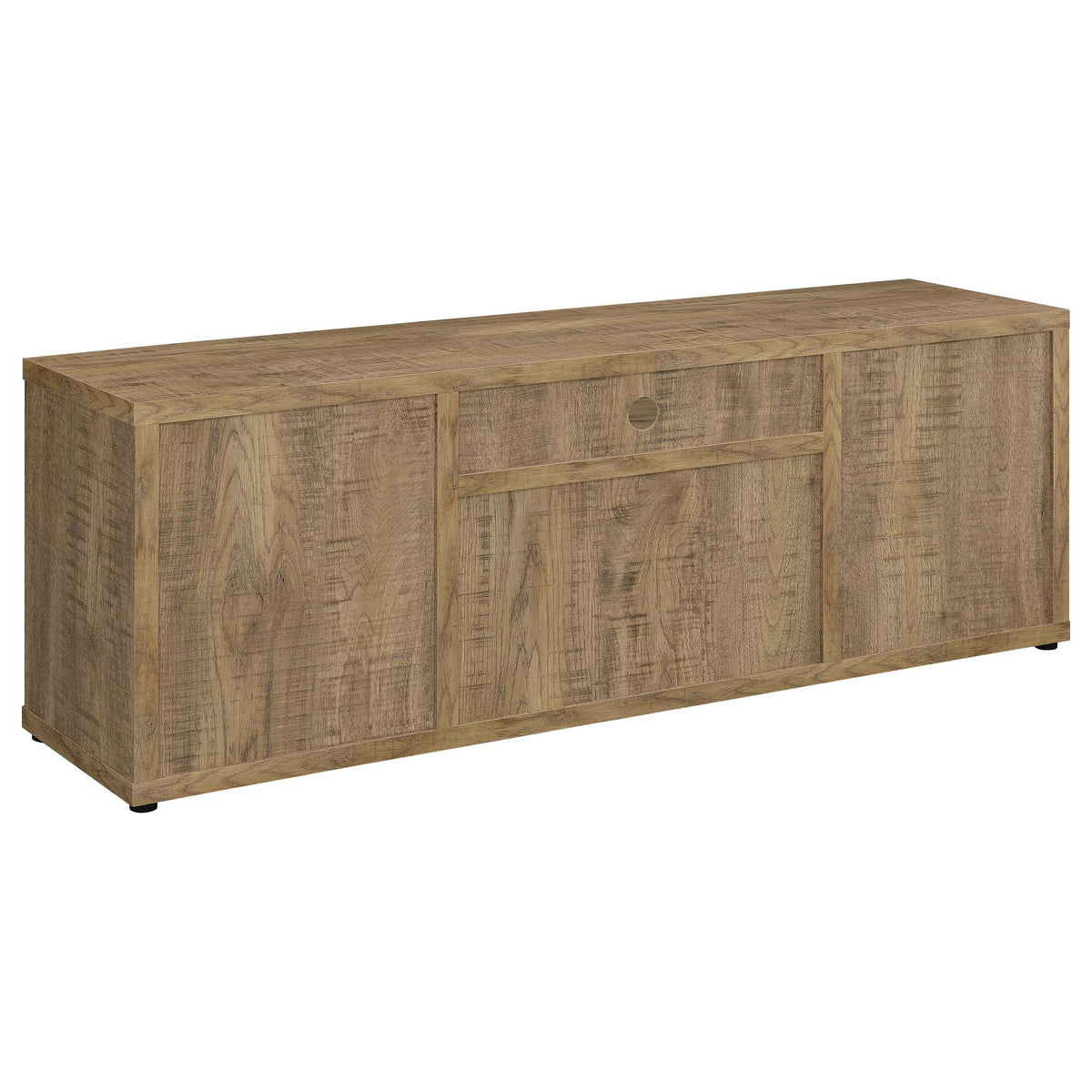 Tabby 60" TV Stand & Entertainment Center with Media Towers - Farmhouse Mango Finish – view 9