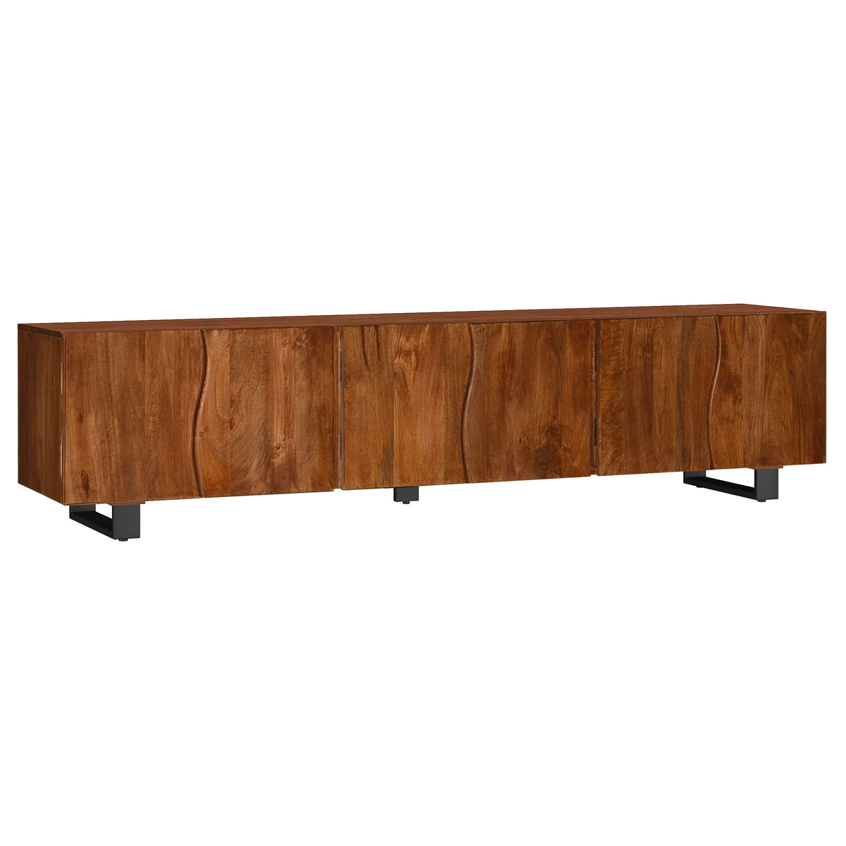 Trask 86" Solid Mango Wood TV Stand